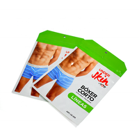 Design personnalisé imprimé en plastique mylar bsa vêtements de sport 3 faces sacs d'emballage de vêtement scellés avec fermeture éclair