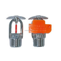 Têtes de sprinklers verticaux à réponse rapide Wanlian DN15 DN20, fabriquées dans le Fujian, accessoire standard de lutte contre l'incendie