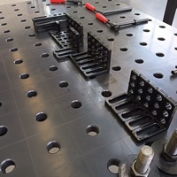 Platform Pengelasan Fleksibel Tiga Dimensi Baru, Meja Robot Pemposisian Berpori, Lengan Mekanik, Plat Meja Kerja, Baja Q355