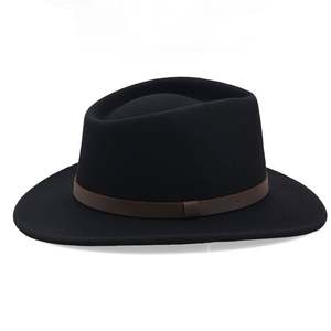 Chapeau haut de forme classique R184 100 % laine à large bord, style équestre et jazz, unisexe, toutes saisons, pour fêtes ou occasions formelles - Product Image 6