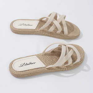 Fashion Women Casual Daily Slippers Lightweight Soft Flat Sole Non-Slip Wear Resistant Comfort Cool <b>Slides</b> - Product Image 6