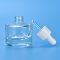 Flacon compte-gouttes en verre 20ml 30ml 50ml, couleur personnalisée, emballage de luxe pour soins de la peau et des cheveux, emballage pour gouttes oculaires