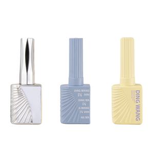 时尚奢华空指甲油瓶制造商销售高品质玻璃凝胶瓶，带刷子和盖子 - Product Image 4