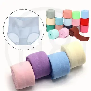Kat elastik sutyen elastik bant iç çamaşırı yumuşak kat elastik bant sutyen aksesuar giyim iç çamaşırı külot OEM elastik bant fabrika