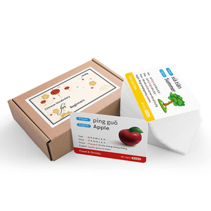 Tarjetas Flash personalizadas de Animales para niños, alfabeto, inglés, parlante, <span class=keywords><strong>Yoruba</strong></span> - Product Image 6