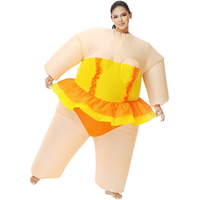 Costume de mascotte gonflable amusant pour Halloween, Diwali, la remise des diplômes et les fêtes de Noël, avec polyester 190T