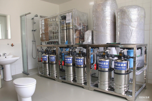 Máquina de tratamiento de agua para uso doméstico JINSWE, sistema de ultrafiltración, bomba de componentes centrales PLC 3000L/hora 110V/220V/380V - Product Image 5