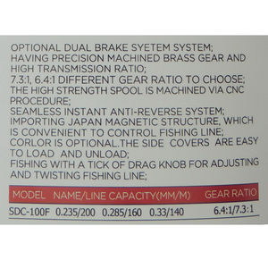 <span class=keywords><strong>Moulinet</strong></span> de coulée d'eau douce et salée 5.6oz léger <span class=keywords><strong>Bait</strong></span> <span class=keywords><strong>Finesse</strong></span> System - Product Image 5