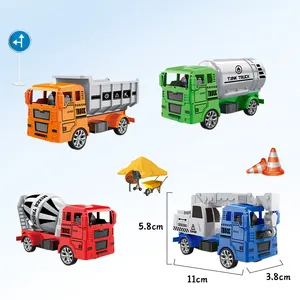 מפעל ישיר למכור מיני Diecast פלסטיק צעצוע רכב דגם 9.5*4*5cm משאית צעצועי סט