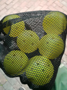 Sac à 3 balles en filet pour pickleball personnalisé en gros jeu de cornichons blancs cueilleur extérieur de balles de pickleball sac à mailles - Product Image 4