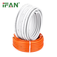 Tuyau IFAN multicolore PEX Al PEX 12-63 mm, tube d'eau multicouche en aluminium et plastique à 5 couches