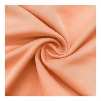Tissu interlock extensible teint en pièce, 95% polyester, 5% élasthanne, certifié OEKO-TEX, poids moyen 220 g/m², vente en gros
