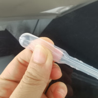 Pipettes Pasteur en plastique graduées de 3 ml, jetables, pour transfert d'huiles essentielles, compte-gouttes pour médicaments, bricolage, artisanat, utilisation en laboratoire