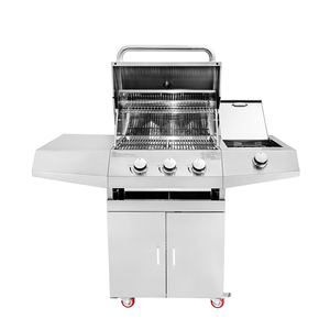 Hot Sale Modern Premium Style Outdoor Gas <b>BBQ</b> Luxurious Steel Modular Kitchen for Backyard Gatherings Standing Oven CB4531 Steel - Product Image 2