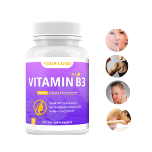 Ausreson Vitamina <span class=keywords><strong>B3</strong></span> Niacinamida Suplementos Precio de etiqueta privada Vitamina <span class=keywords><strong>B3</strong></span> Cápsulas - Product Image 1