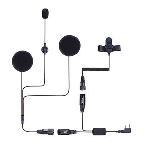Kit <span class=keywords><strong>d</strong></span>'interphone filaire <span class=keywords><strong>pour</strong></span> <span class=keywords><strong>casque</strong></span> ouvert Communication de groupe en temps réel Rider-to-Rider <span class=keywords><strong>pour</strong></span> radio Kendwood 2Pin - Product Image 2