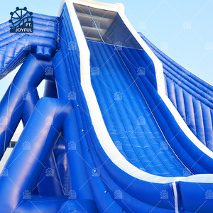 Toboggan aquatique gonflable 4-en-1 et tyrolienne en PVC pour adultes, pour usage intérieur et extérieur, prix abordable à vendre - Product Image 5