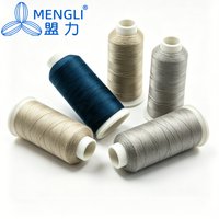 Benang Bordir Mengli 108D/2 100% Poliester Benang Bordir Mesin Berkualitas Tinggi Halus dan Tersedia Lebih Banyak Warna.