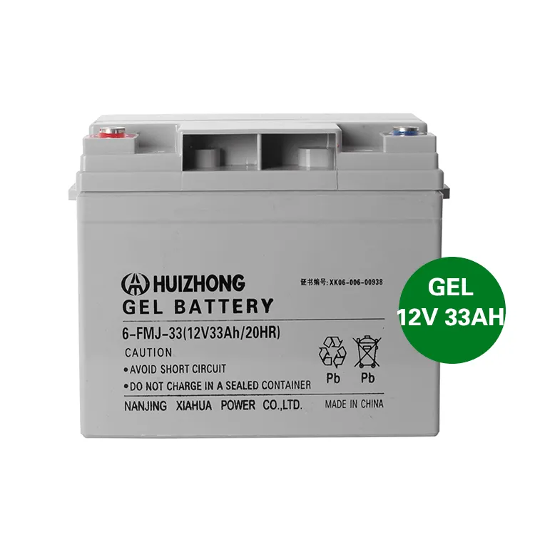 OEM ODM 12V 33ah 40ah 65ah 80ah 100ah जेल के लिए नेतृत्व एसिड बैटरी ऊर्जा भंडारण बैटरी इलेक्ट्रिक साइकिल