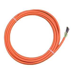 สายไฟเบอร์ออปติกแบบหลายโหมดสำหรับภายในอาคาร GLGW รุ่น GJPFJH OM1/OM2 62.5/125 ม. สีส้ม  วัสดุหุ้ม PVC/LSZH  4/6/12/24 คอร์  สำหรับส่งข้อมูลกิกะบิต  วัสดุเสริมแรงอะรามิด - Product Image 2