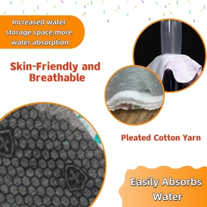 Protections en Graphène Antibactérien, Réutilisables et Anti-<span class=keywords><strong>Odeur</strong></span> pour l'Incontinence, Serviettes Hygiéniques Lavables Douces pour Femmes et Protège-Slips - Product Image 3