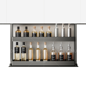 NUOMI Cesta Elevadora Eléctrica <span class=keywords><strong>para</strong></span> <span class=keywords><strong>Cocina</strong></span>, Organizador Vertical Inteligente <span class=keywords><strong>para</strong></span> Armario y Despensa, Cesta Elevadora Desplegable - Product Image 3
