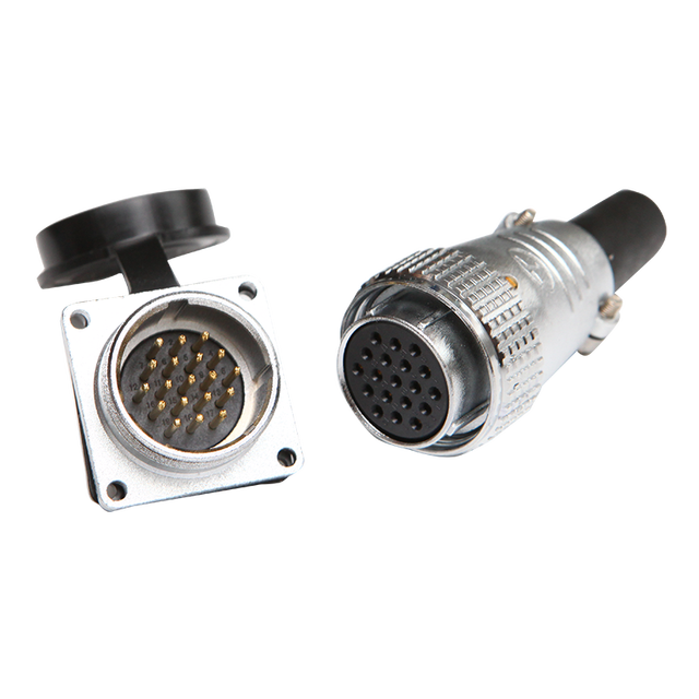 Factory Sale PLS28 Series 2-31 Pin square Circular Aviation Plug Electrical Connector