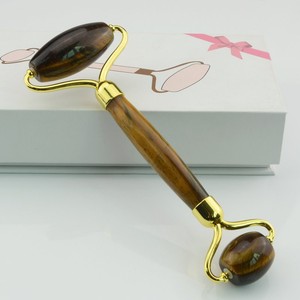 Prodotti di bellezza occhi di tigre <span class=keywords><strong>massaggio</strong></span> <span class=keywords><strong>facciale</strong></span> rullo naturale anti invecchiamento giada rullo per la cura della pelle del viso e del corpo set - Product Image 5