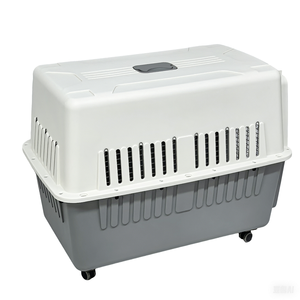 Evcil hayvan taşıyıcı yüksek kaliteli PP uçak Check-in <span class=keywords><strong>PET</strong></span> seyahat bavul büyük boy açık <span class=keywords><strong>Pet</strong></span> hava kutusu için Golden <span class=keywords><strong>Retriever</strong></span> - Product Image 6