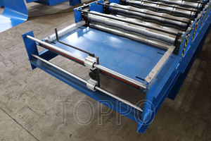 เครื่องขึ้นรูปลอนหลังคาแบบม้วน ใช้งานง่าย บำรุงรักษาง่าย เครื่องขึ้นรูปลอนกระเบื้องเคลือบ - Product Image 3