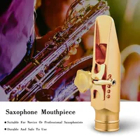 PRO Eb Sax 5.6.7.8.9 Embouchure de saxophone alto Jazz R&B avec déflecteur MTP à paroi latérale plate
