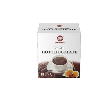 <span class=keywords><strong>Poudre</strong></span> d'extrait de café de champignon instantané Reishi à base de plantes saines de marque privée OEM café chaud Vhocolate - Product Image 1