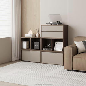 Armoire combinée multifonctionnelle moderne DIY de conception libre pour salon ou chambre à coucher avec une excellente fonctionnalité de stockage - Product Image 6