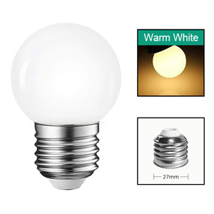 6 paquets d'<span class=keywords><strong>ampoules</strong></span> LED E27 1w 2w 3w Jaune chaud 3000k 220v 240v Filament Edison Petit visage Ses Sbc Milky/couvercle Ip66 Étanche Nuit - Product Image 4