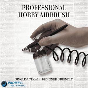 Meilleure qualité 1/8 "Kit aérographe à bouton-poussoir Outil de brosse à air pour débutants - Product Image 2