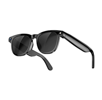 Lunettes de soleil intelligentes sans fil pour hommes et femmes, caméra BT5.4, lunettes avec enregistrement en direct, appels et musique, protection solaire, 100+ langues