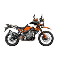 Autocollants personnalisés pour moto TZ220, autocollants en film cristal, graphiques pour CFMOTO 450MT