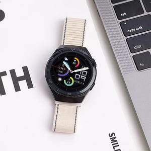 สายนาฬิกาไนลอนขายส่งสำหรับ Samsung Huawei ขนาด 18 มม. 20 มม. 22 มม. สายรัดแบบแม่เหล็กปรับได้ - Product Image 4