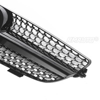 Bandes décoratives pour calandre de voiture, kit carrosserie de calandre de course, calandre avant pour Mercedes Benz CLK W209 2003-2009, pièce extérieure