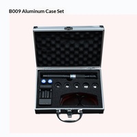 Pointeur laser bleu alimenté par batterie B009, aide au positionnement laser, boîtier en aluminium, emballage en boîte couleur pour démonstration pédagogique