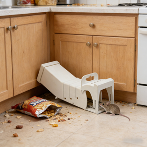 Piège à souris en plastique pour la chasse aux rats dans la cuisine, piège à souris humain - Product Image 1