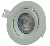 Sannce — Spot lumineux Led encastrable pour le plafond, certifié CE Rohs, Mini accessoire d'intérieur, idéal pour une boutique de bijoux, 3/5/7/9/12w