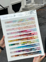Kit de vernis gel UV magnétique holographique œil de chat 9D 150 couleurs, effet soak-off, finitions brillantes et éclatantes pour salon/usage domestique
