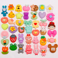 Autocollant de tasse 3d série cartoon aléatoire mixte thermos tasse patch résine accessoires diy téléphone mobile shell décor