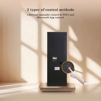 Diffuseur d'arômes intelligent HVAC, système de parfumage commercial contrôlé par application, capacité de 5 L, construction métallique, intégration AC, pompe