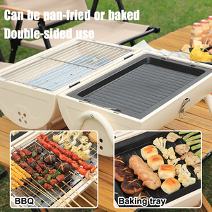 TableTop Garden Outdoor Household Grill Barbeque Portable Bbq Charcoal <b>Camping</b> Grills - Product Image 3