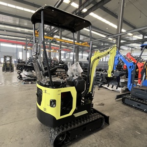 Mini-excavatrice hydraulique sur chenilles de 1 tonne à prix abordable, facile à utiliser et à entretenir - Product Image 2