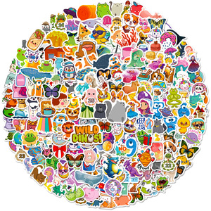 Miễn phí bằng chứng UV chống lại thời tiết Nứt Vỏ Tự dính bền mờ PVC Vinyl Nhãn dán in ấn chết cắt biểu tượng tùy chỉnh dán - Product Image 1