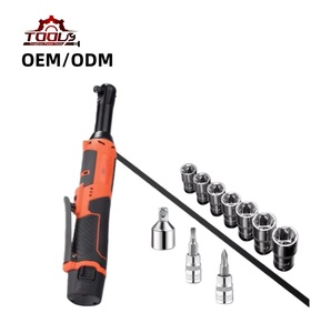 Clé à chocs sans fil 12 V OEM ODM avec batterie au lithium rechargeable, moteur sans balais de 1 pouce, outil électrique à cliquet angulaire - Product Image 1