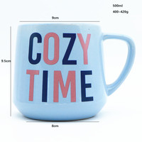 Tazza in Ceramica con Stampa 'Cozy Winter Quote' e Scritta 'Gnome', Base Affusolata, Tazza da Caffè in Gres, Prodotto da Struttura Produttrice di Primo Livello